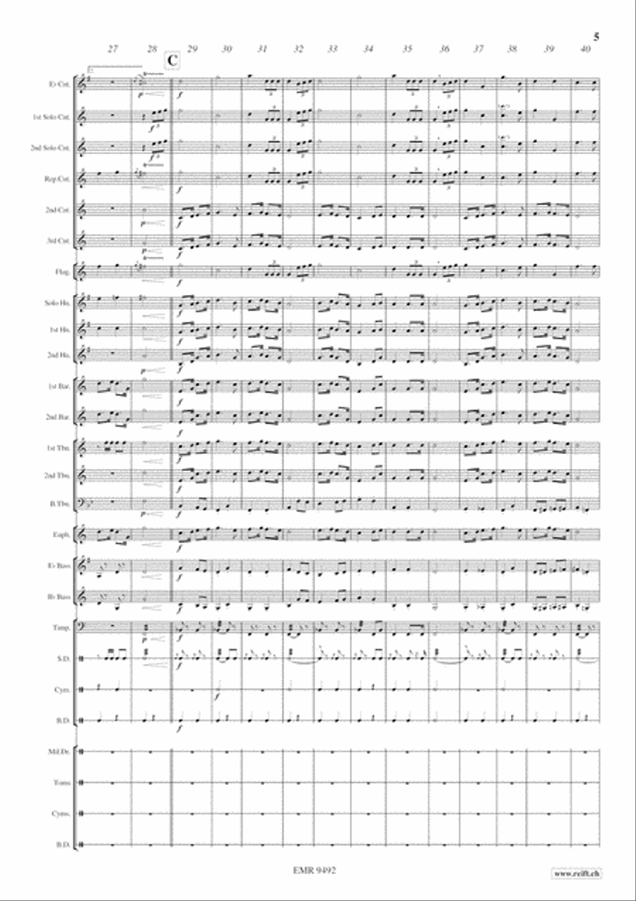 Con Fuoco Brass Band scores gallery preview page 6