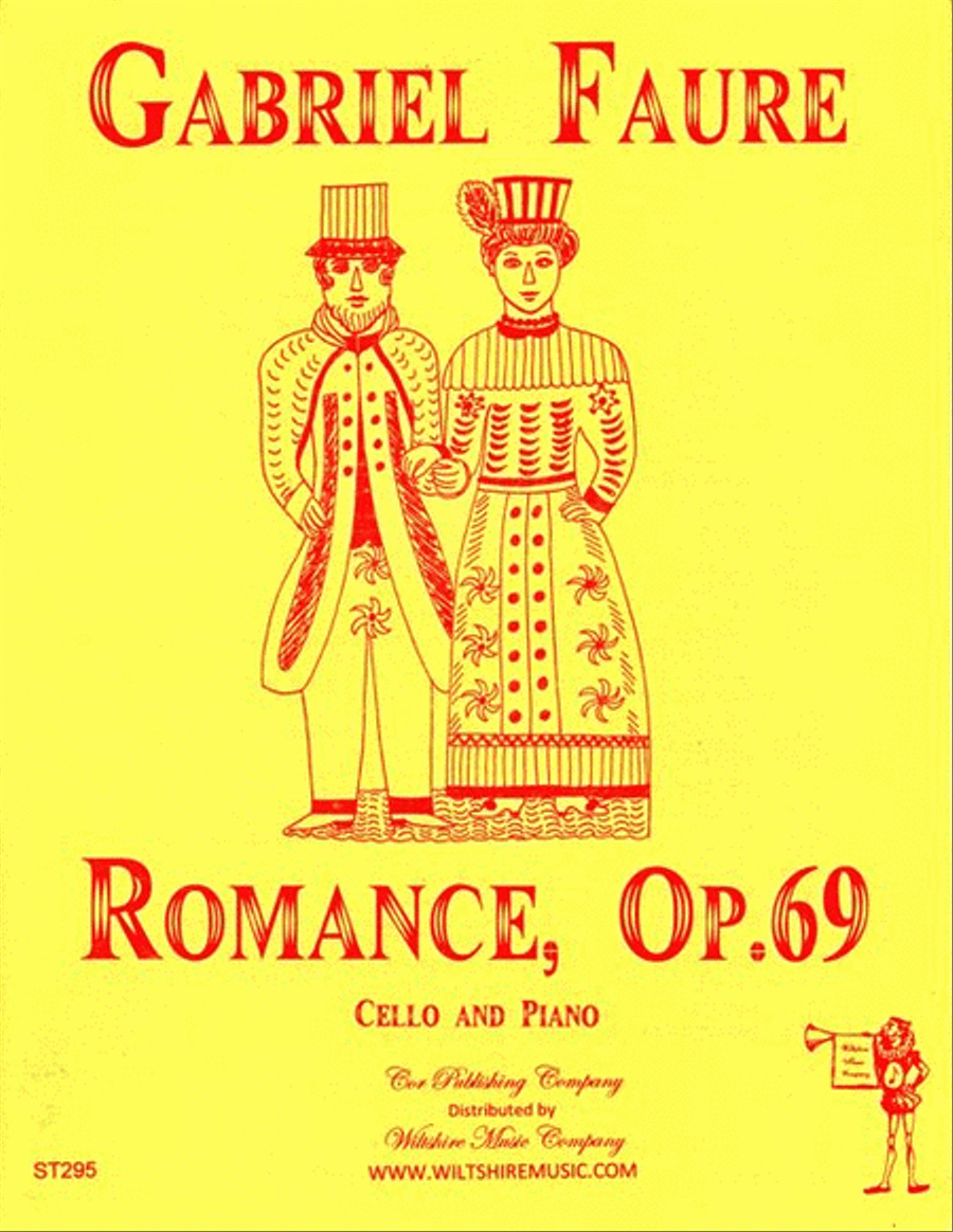 Romance, Op.69 Piano Accompaniment scores gallery preview page 1