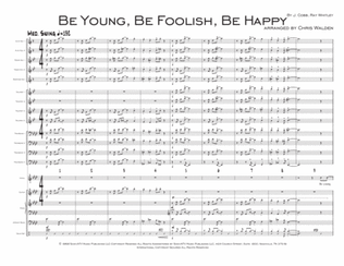 Book cover for Be Young, Be Foolish, Be Happy