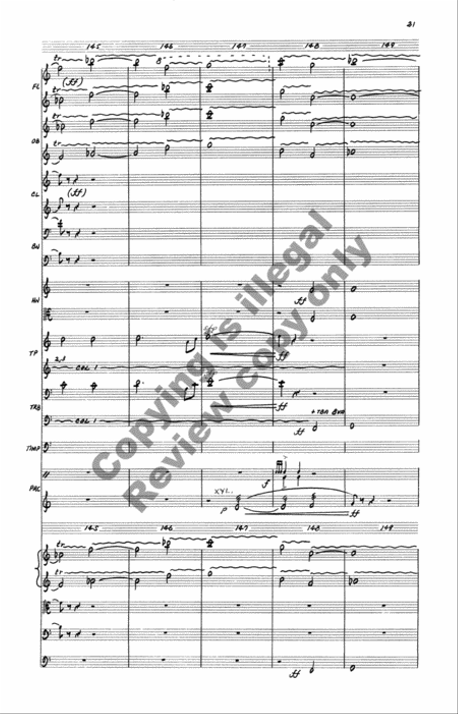 Salutation Full Orchestra scores gallery preview page 48