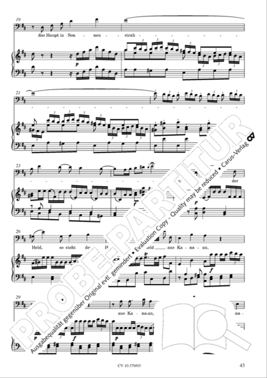 Der Tod Jesu 4-Part scores gallery preview page 44
