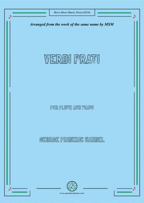 Book cover for Handel-Verdi prati,for Flute and Piano