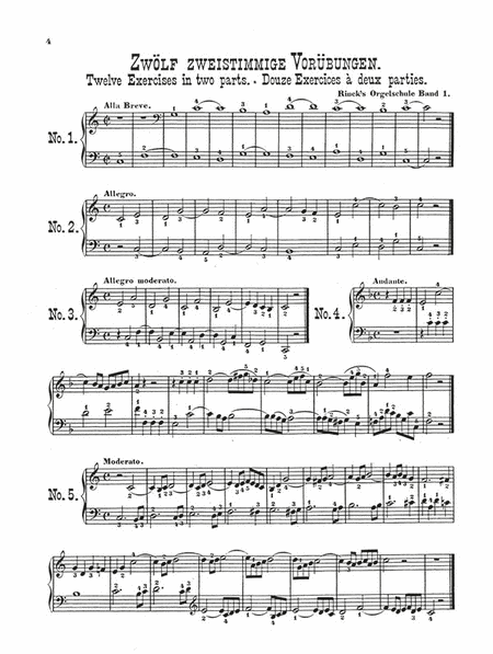 Praktische Orgelschule op. 55 (1817-1821) -Nachdruck Ausgabe W. Volckmar-