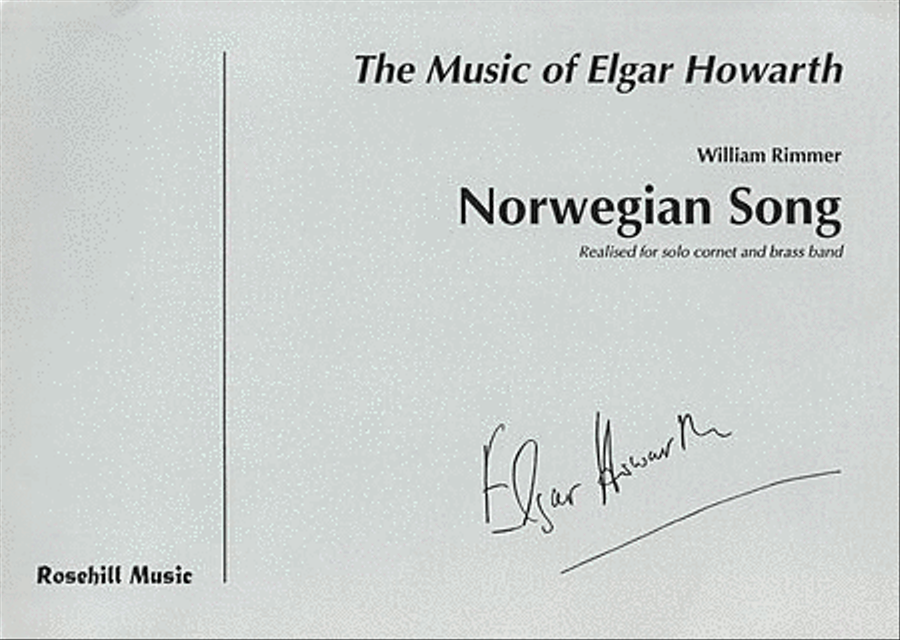Norwegian Song Norwegian Song Brass Band scores gallery preview page 1