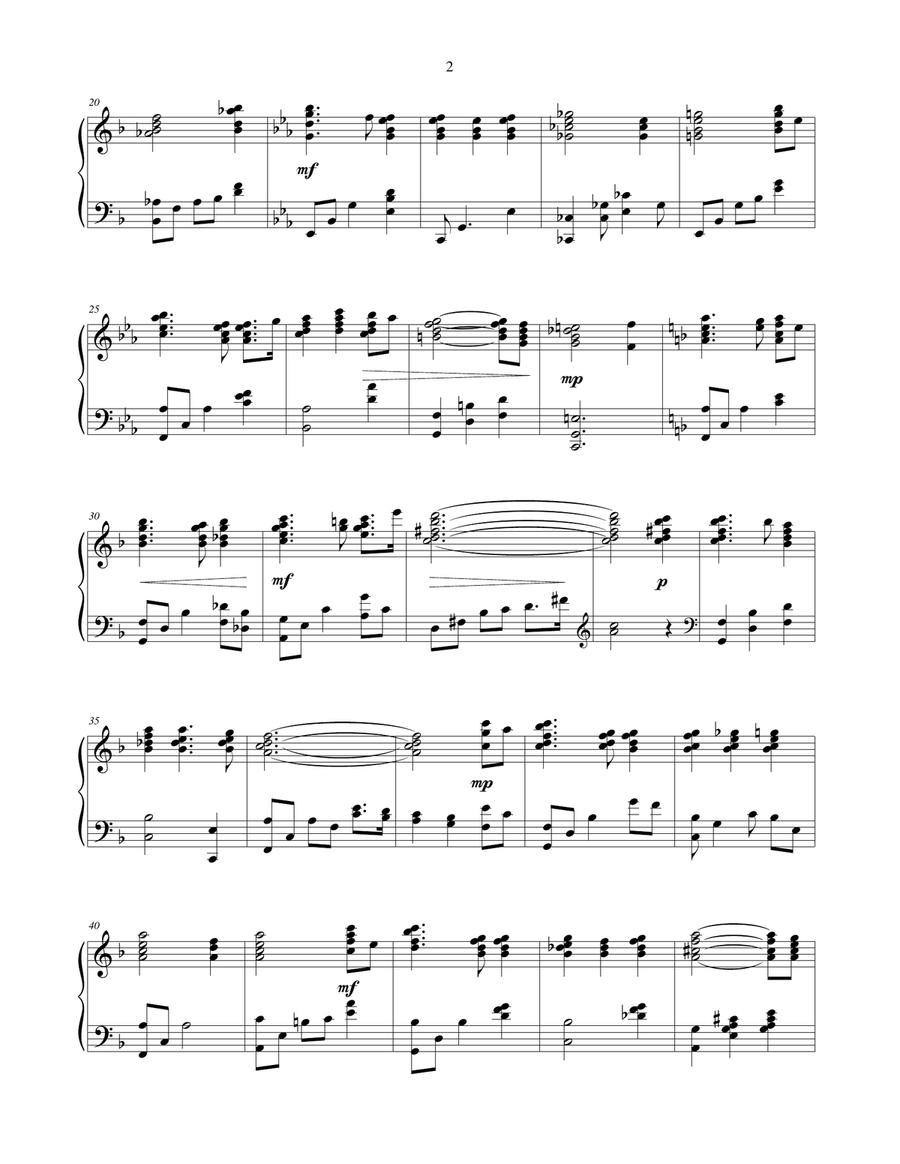 Sacred Hymn Arrangements for Piano - book 5 Piano Solo scores gallery preview page 5