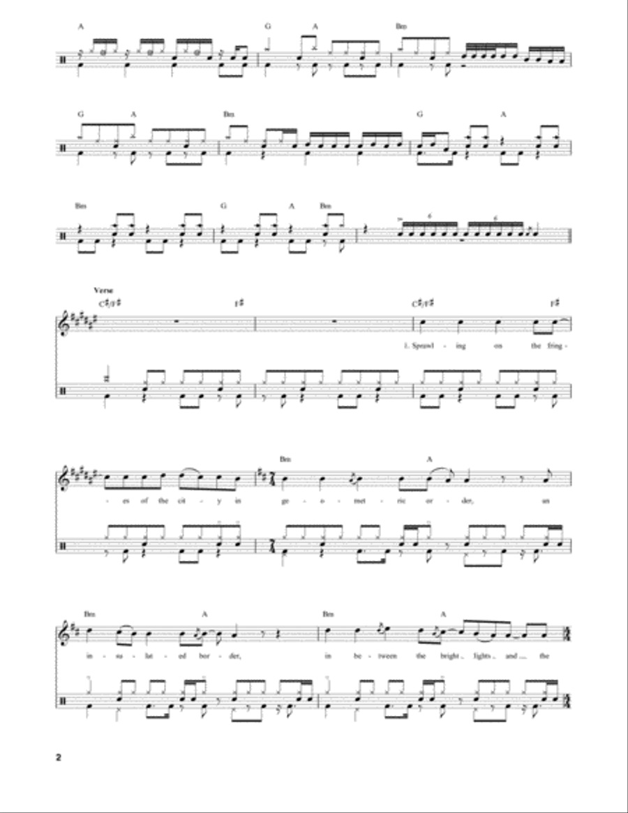 Subdivisions Drum Set scores gallery preview page 2