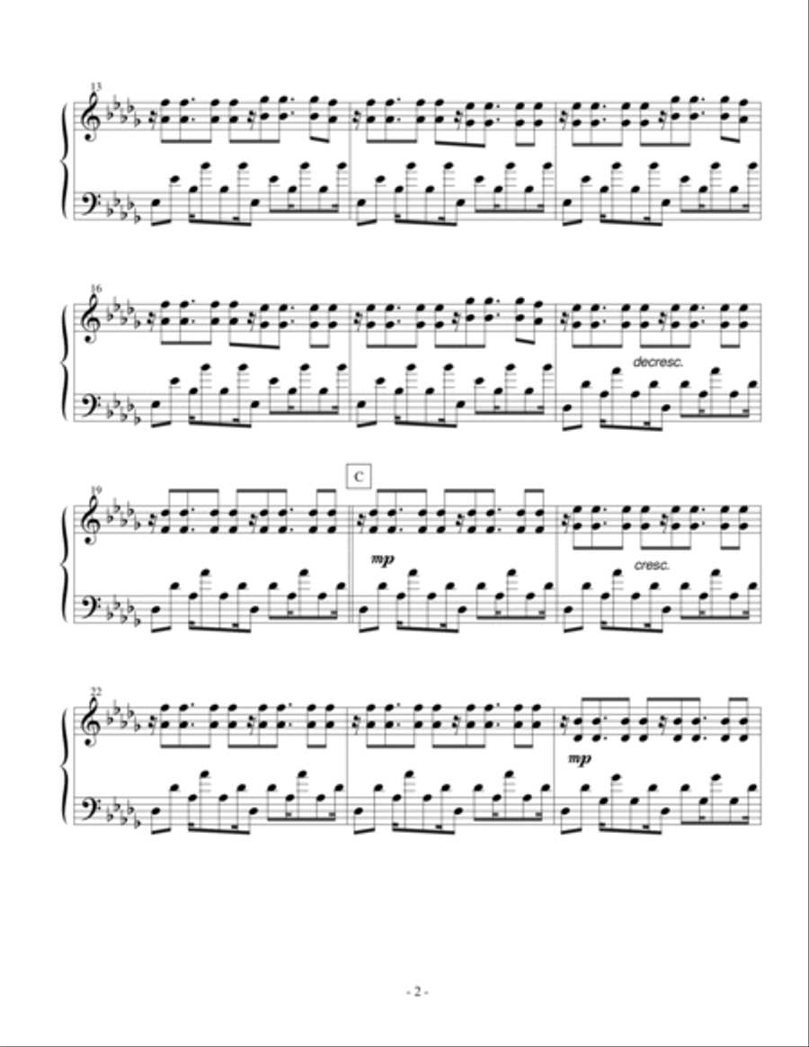 La Estrella Hermosa Marimba scores gallery preview page 2
