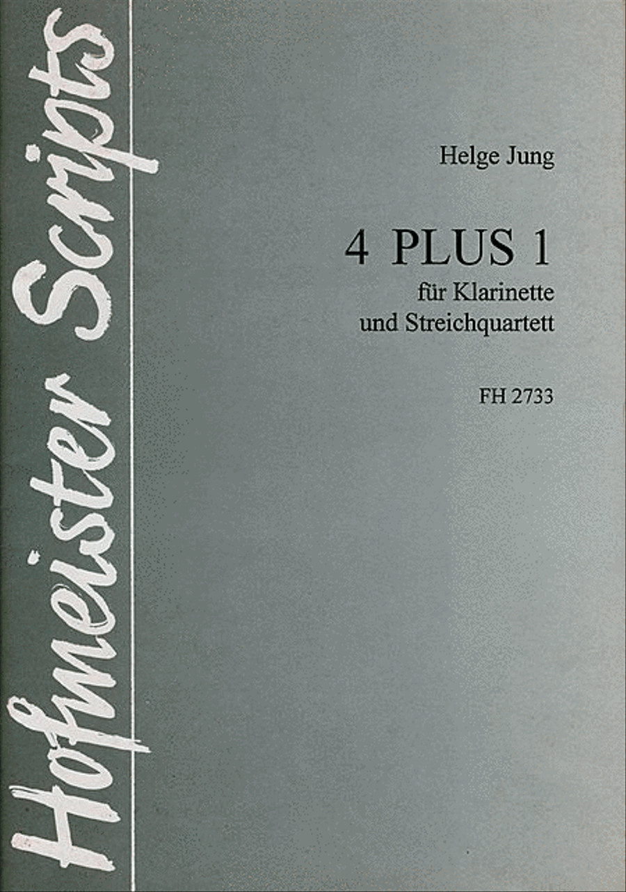 4 PLUS 1 Clarinet scores gallery preview page 1