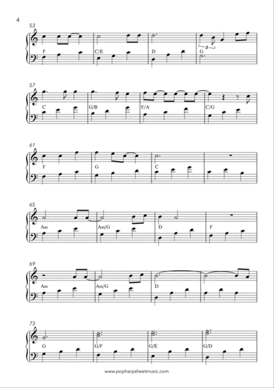 Piano Man Harp scores gallery preview page 4