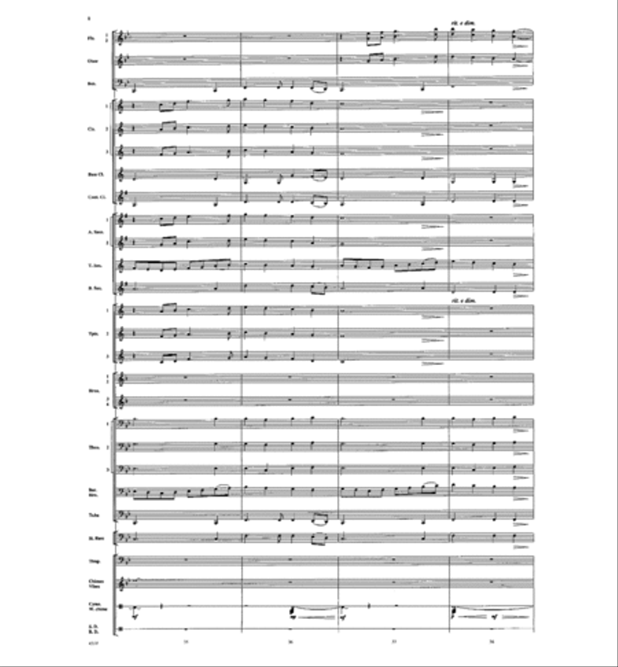 Pastorale Pastorale Concert Band scores gallery preview page 9