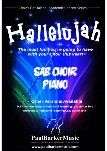 Hallelujah! (SAB Choir/Piano) image number null