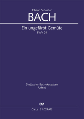 Book cover for A conscience pure (Ein ungefarbt Gemute)