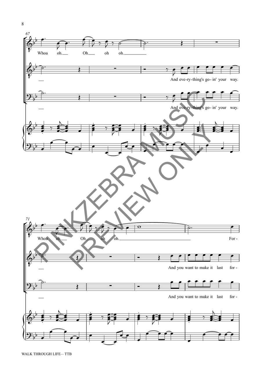 Walk Through Life (TTB) Walk Through Life (TTB) TTB scores gallery preview page 9