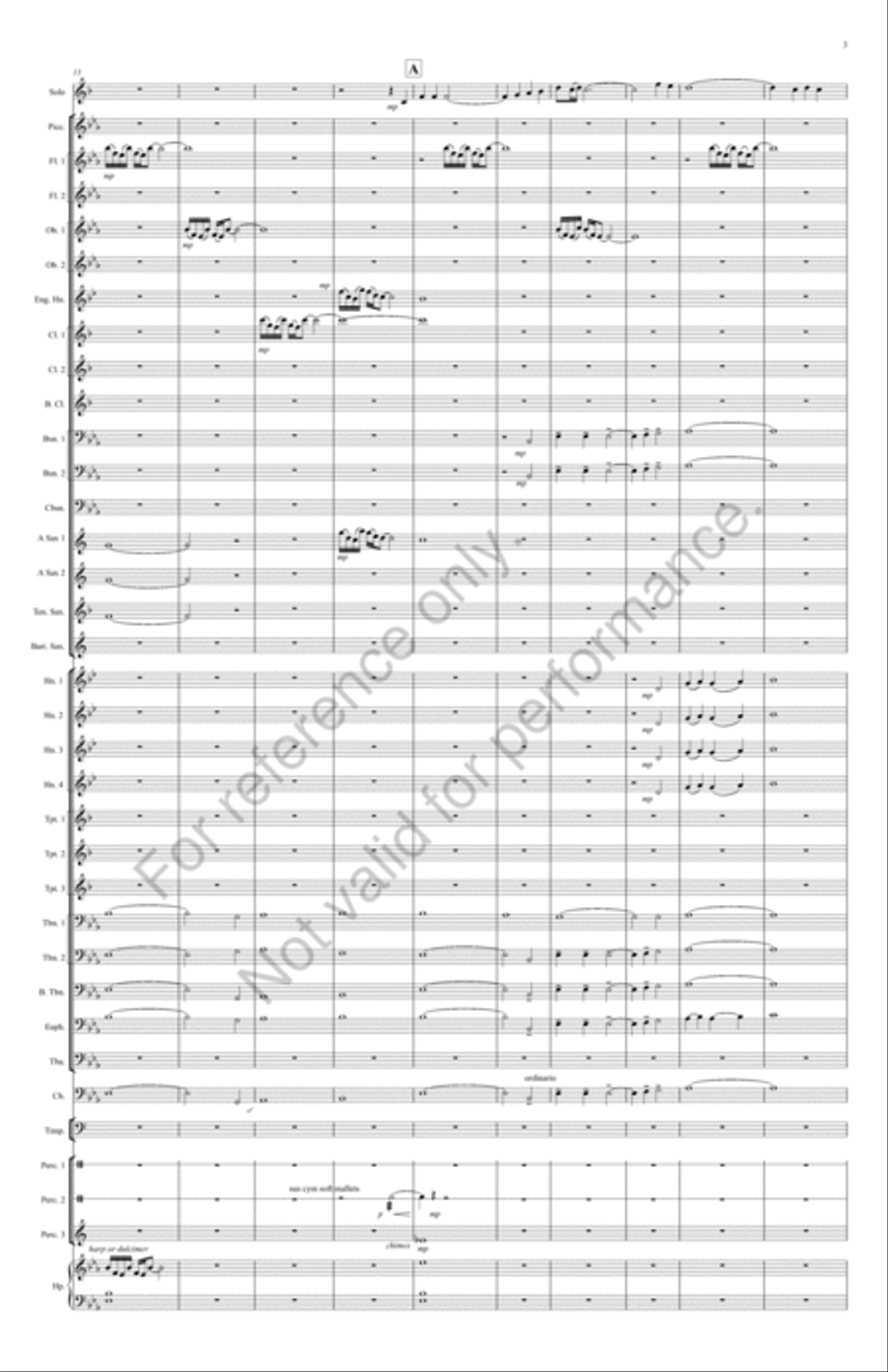 Shenandoah Fantasy Concert Band scores gallery preview page 4