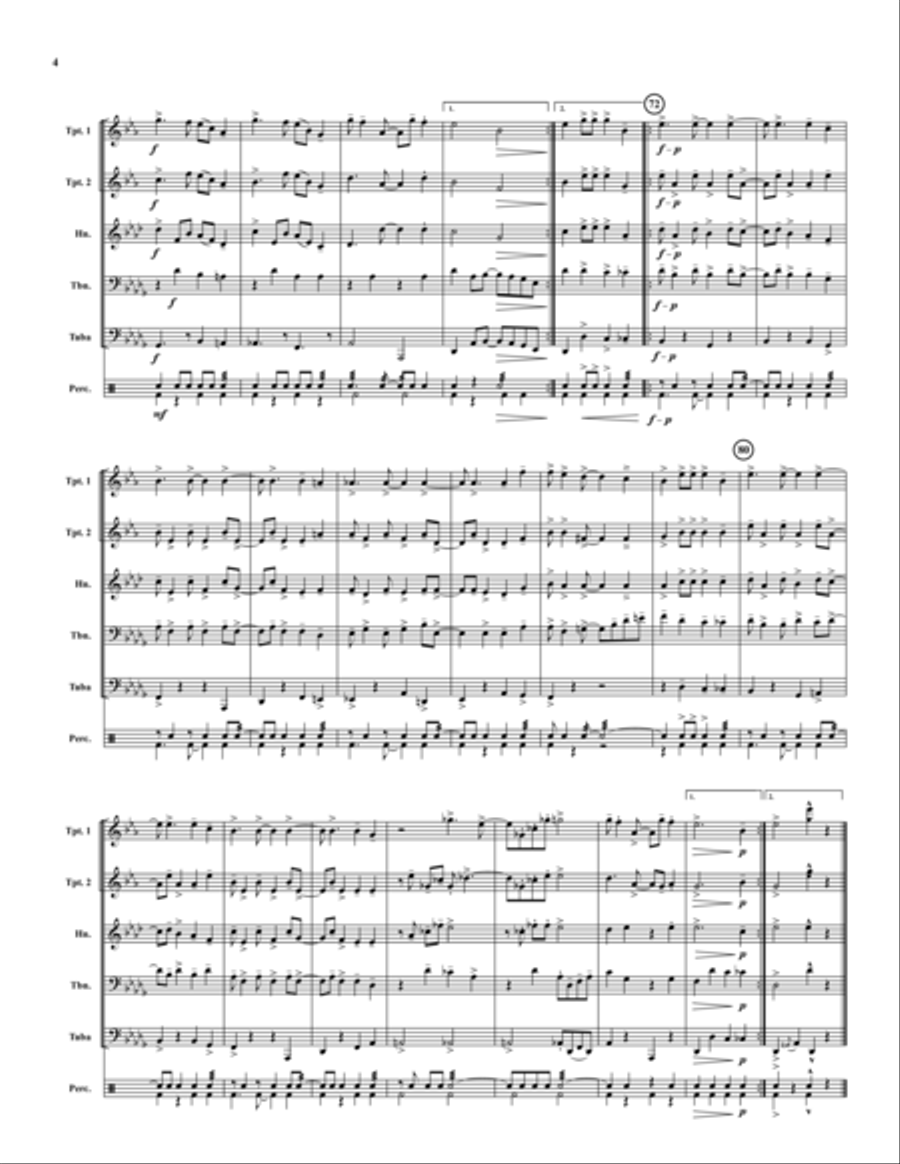 Gladiolus Rag Gladiolus Rag School and Community scores gallery preview page 5