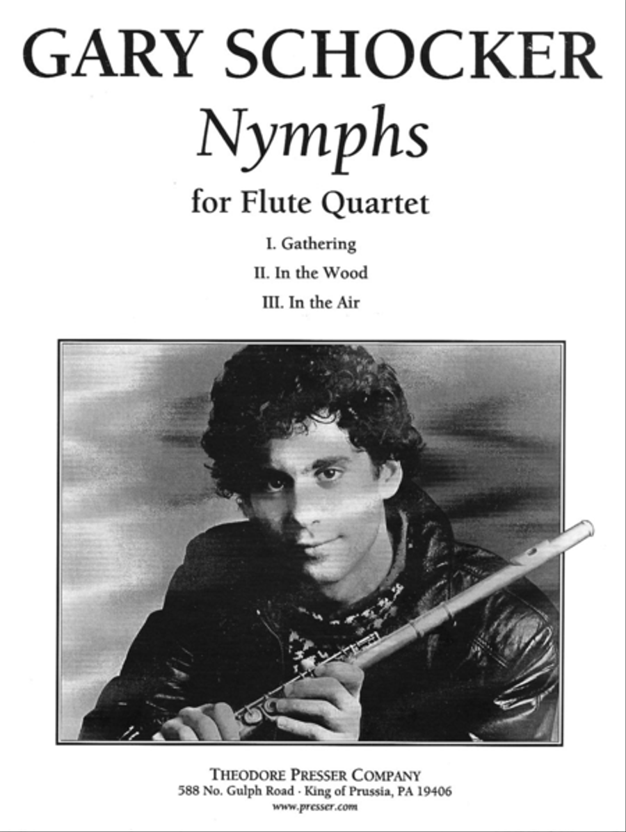 Nymphs Flute Quartet scores gallery preview page 1