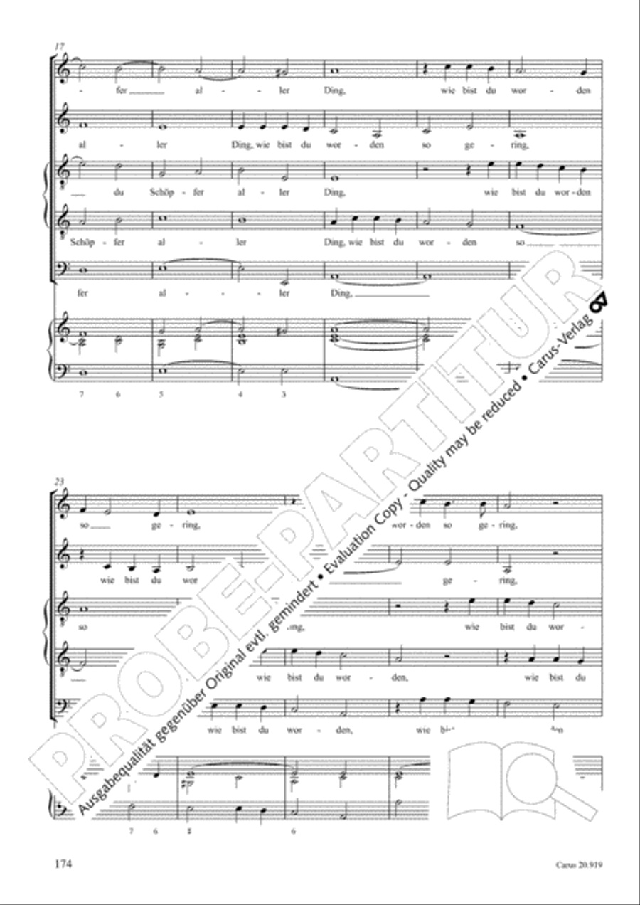 Opera varia I. Works with 1-7 parts (Complete edition, vol. 19) [Werke mit 1-7 obligaten Stimmen] Score scores gallery preview page 231