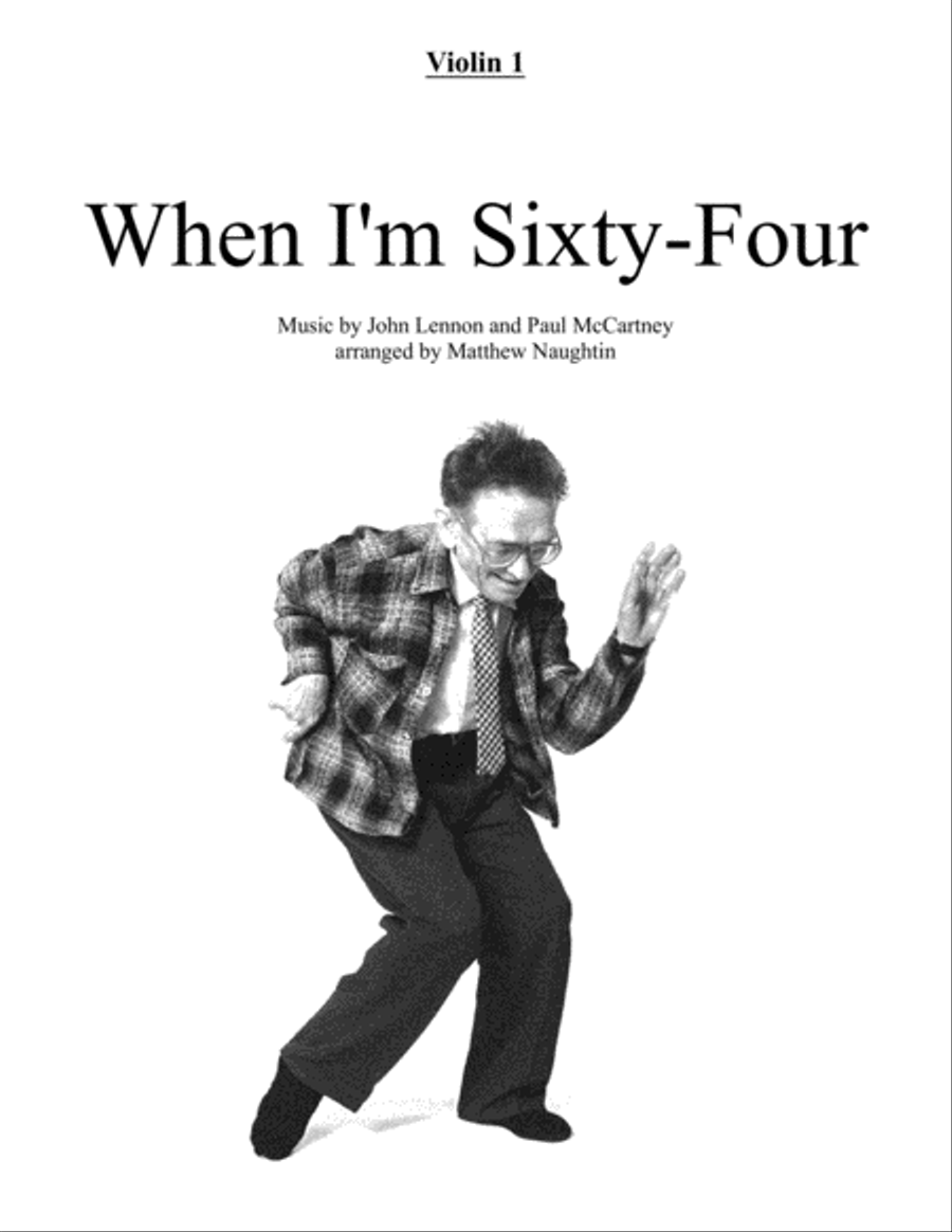 When I'm Sixty-Four String Orchestra scores gallery preview page 6