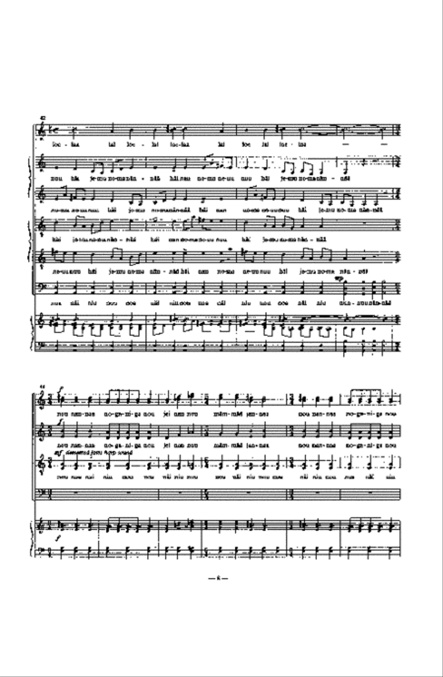 Pseudo-Yoik (SATB divisi) Divisi scores gallery preview page 9