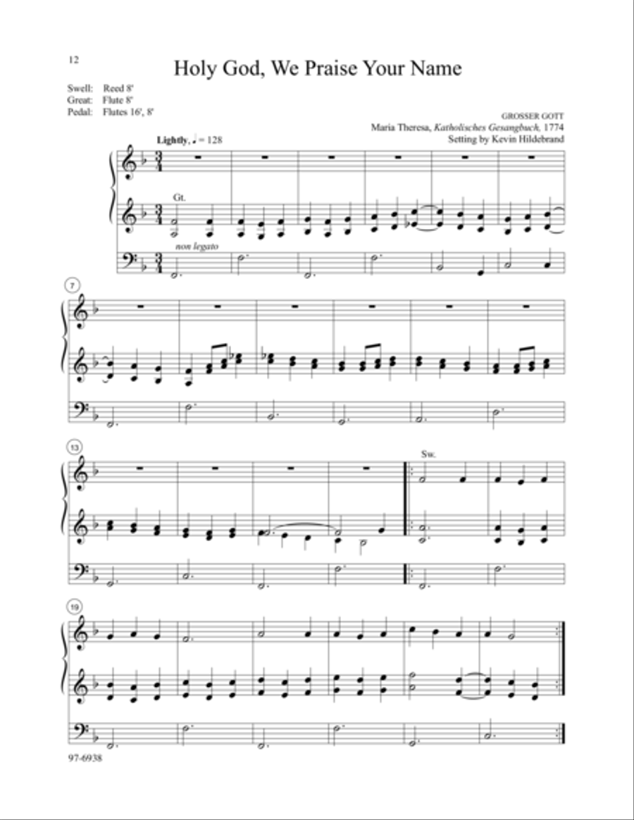 Six Hymn Improvisations, Set 3