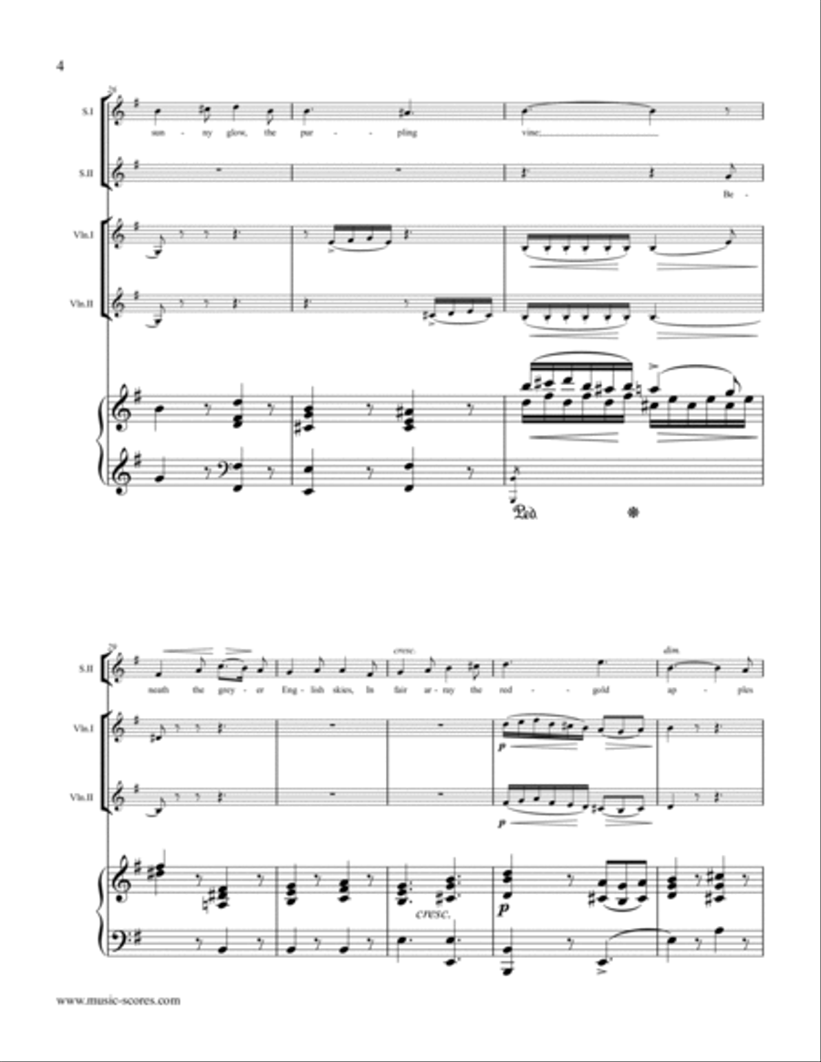 A Christmas Greeting High Voice scores gallery preview page 4