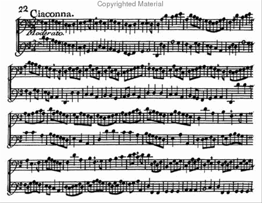 Six sonatas for two bassoons or two basses Bassoon scores gallery preview page 2