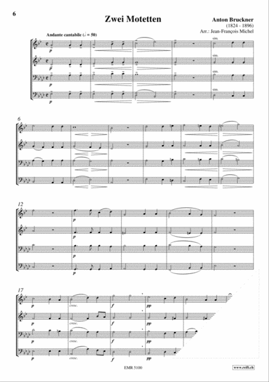 8 Quartets 8 Quartets Brass Ensemble scores gallery preview page 5