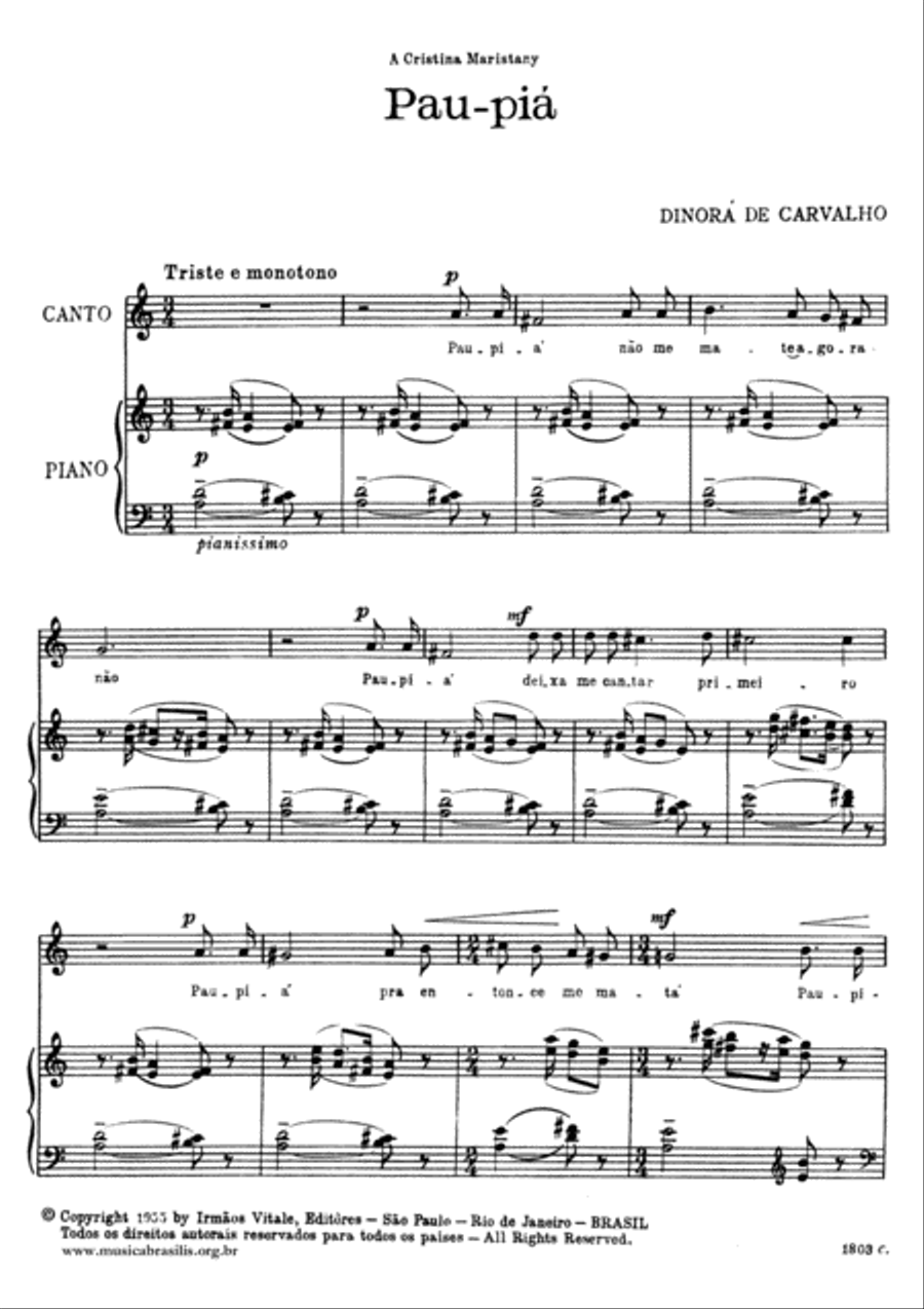 Pau-piá Voice scores gallery preview page 3
