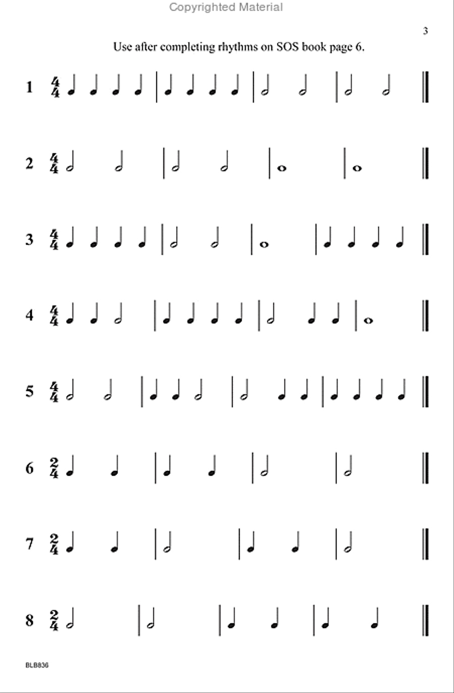 The Rhythm Reader Choir scores gallery preview page 2