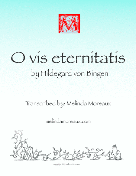 O vis aeternitas (Hildegard von Bingen)