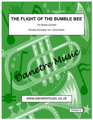 Book cover for The Flight Of The Bumble Bee (Brass Quintet)