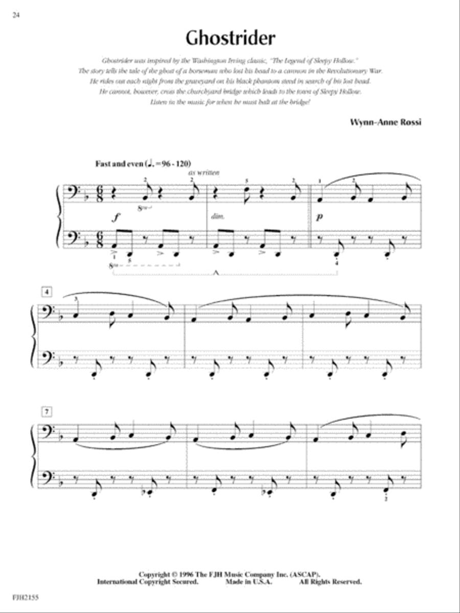 Halloween at its Best, Book 3 Piano Solo scores gallery preview page 4