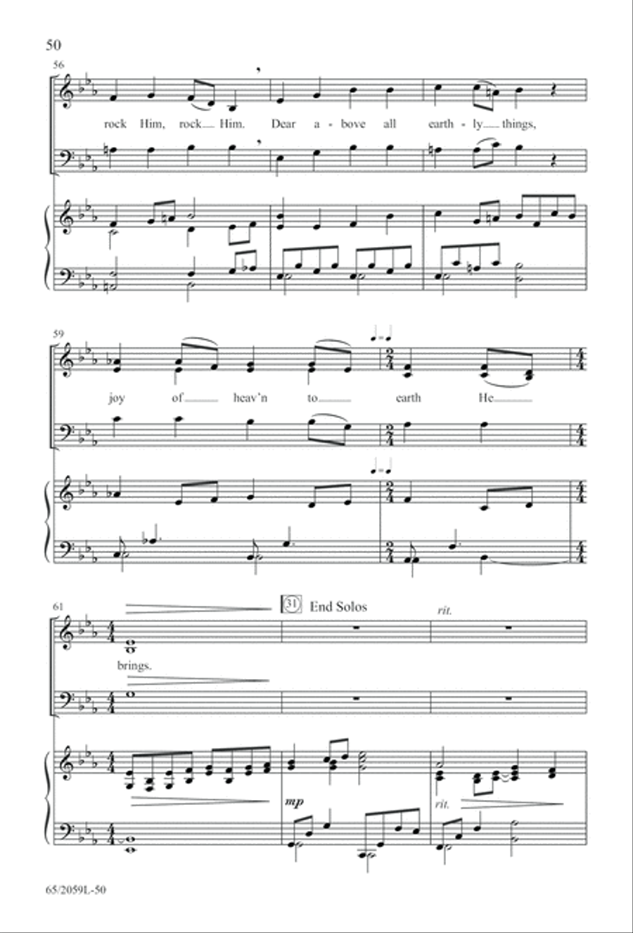 The Christmas Story The Christmas Story 3-Part scores gallery preview page 51