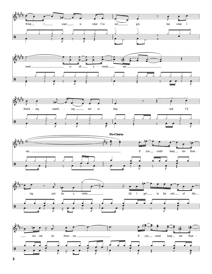 Jimi Thing Jimi Thing Drum Set scores gallery preview page 2