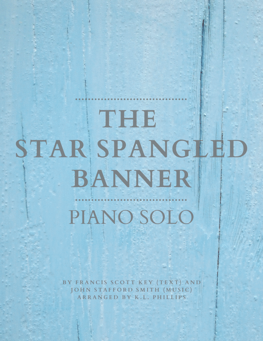 The Star Spangled Banner - Piano solo image number null
