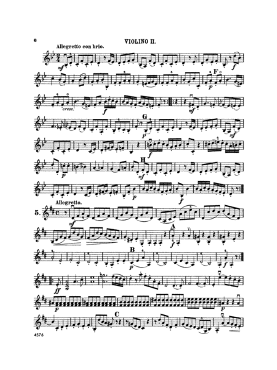 Geminiani: Twelve Instructive Duets String Duet scores gallery preview page 6