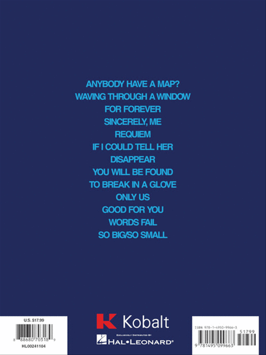 Dear Evan Hansen Voice scores gallery preview page 5