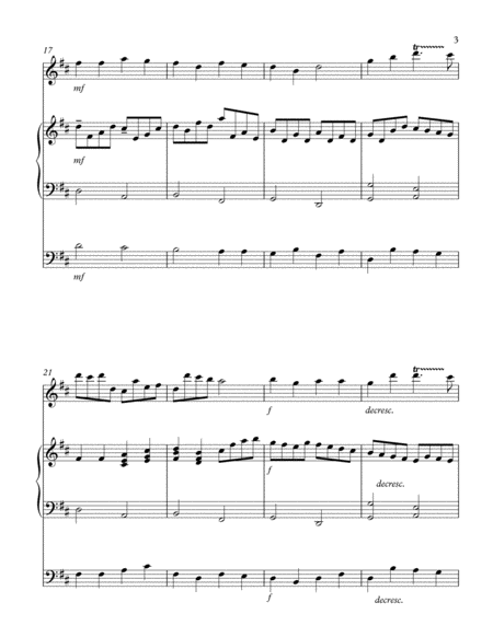 Pachelbel Canon in D for Trio