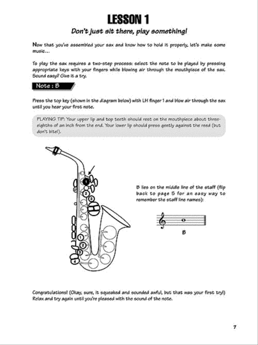 FastTrack E-flat Saxophone 1 image number null