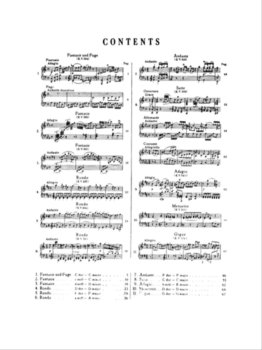 Various Pieces Piano Solo scores gallery preview page 4
