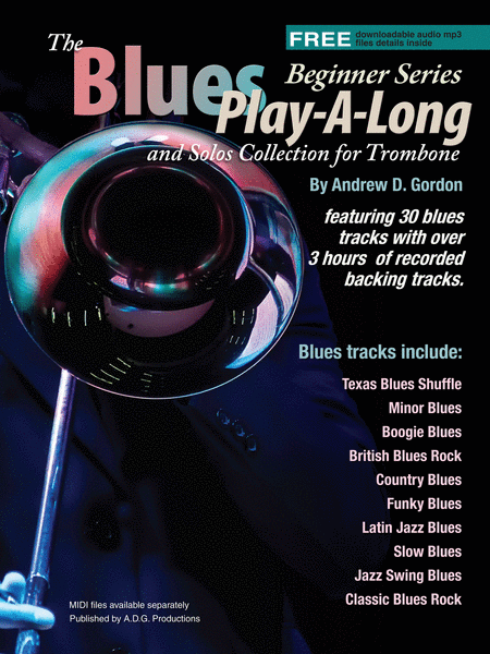 The Blues Play-A-Long and Solos Collection for Trombone Beginner Series image number null