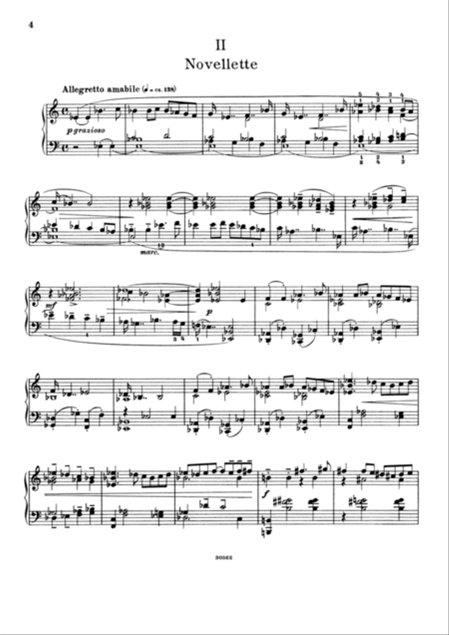 Bagatelles Op. 12 Bagatelles Op. 12 Piano Solo scores gallery preview page 4