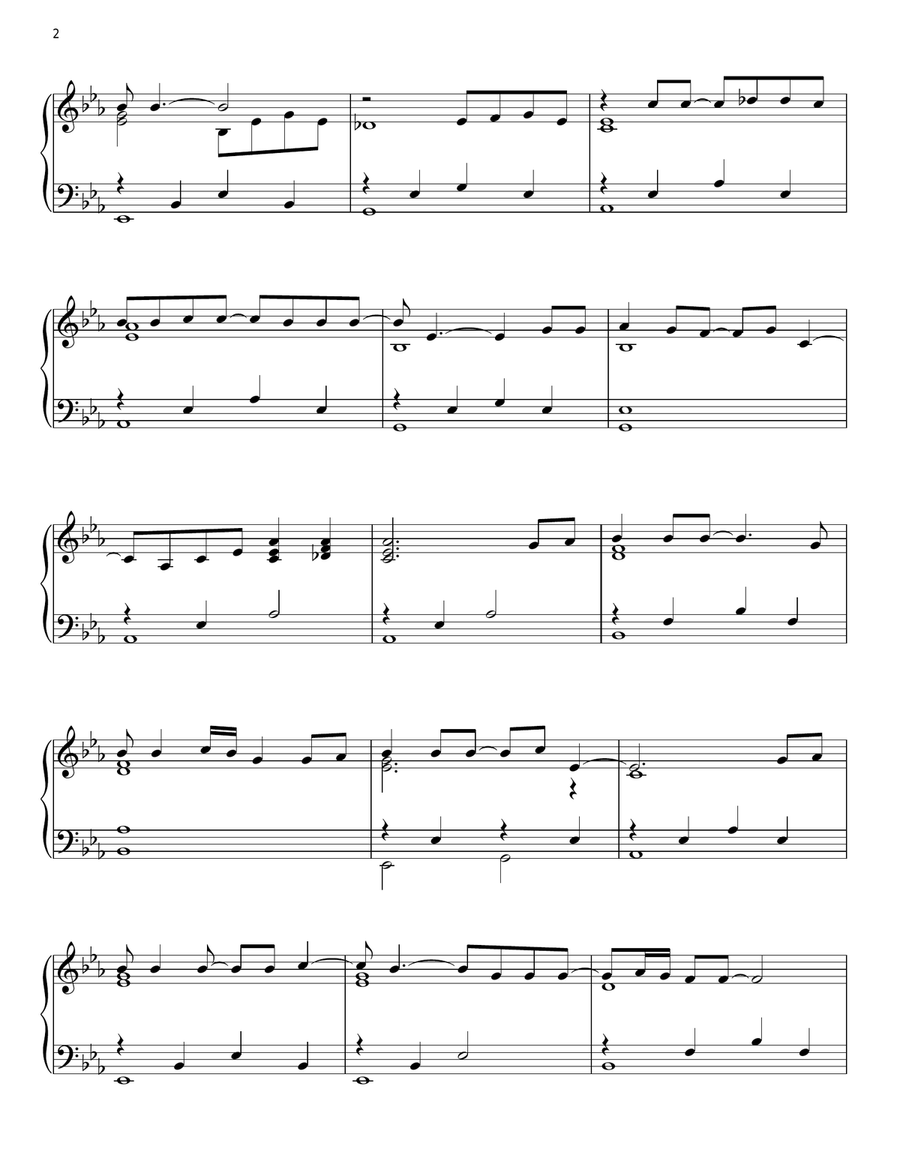 Candle In The Wind Candle In The Wind Piano Solo scores gallery preview page 2