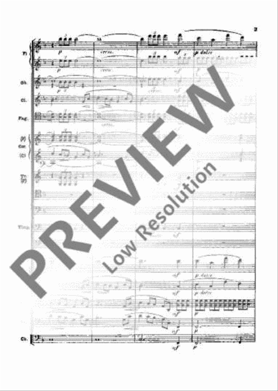 The Merry Wives of Windsor Orchestra scores gallery preview page 6
