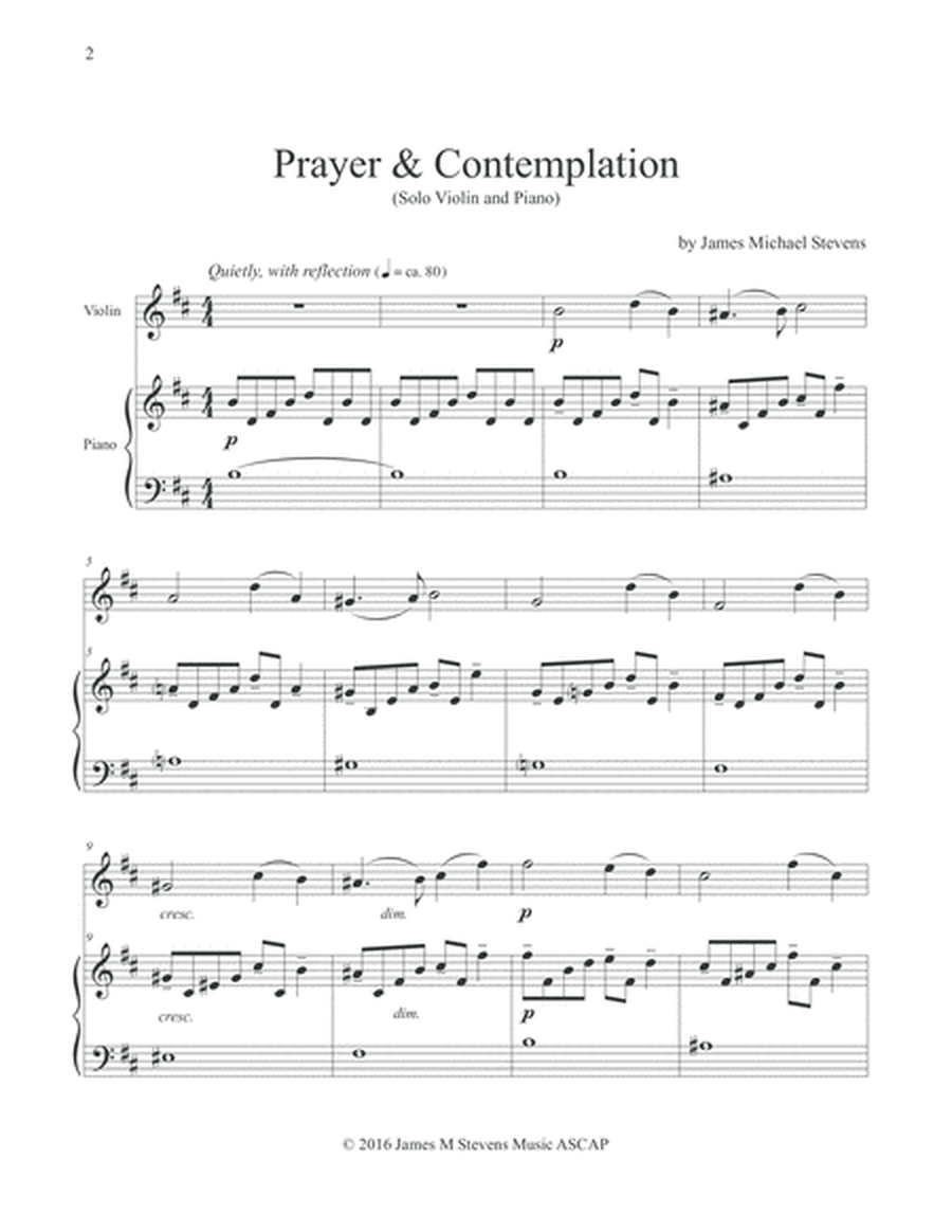 Prayer & Contemplation (Sacred Violin) image number null