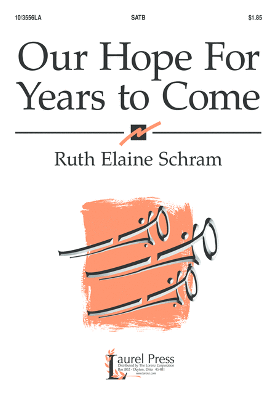 Our Hope for Years to Come 4-Part scores gallery preview page 2