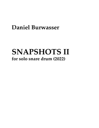 Book cover for Snapshots II