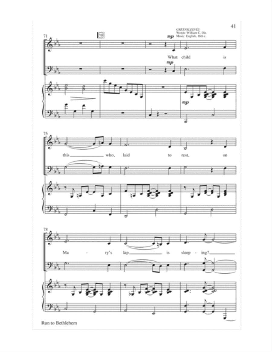 Sing with the Angels!- Score 4-Part scores gallery preview page 44