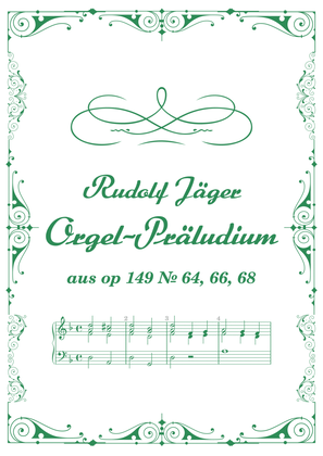 Organ preludium d minor (Rudolf Jäger)