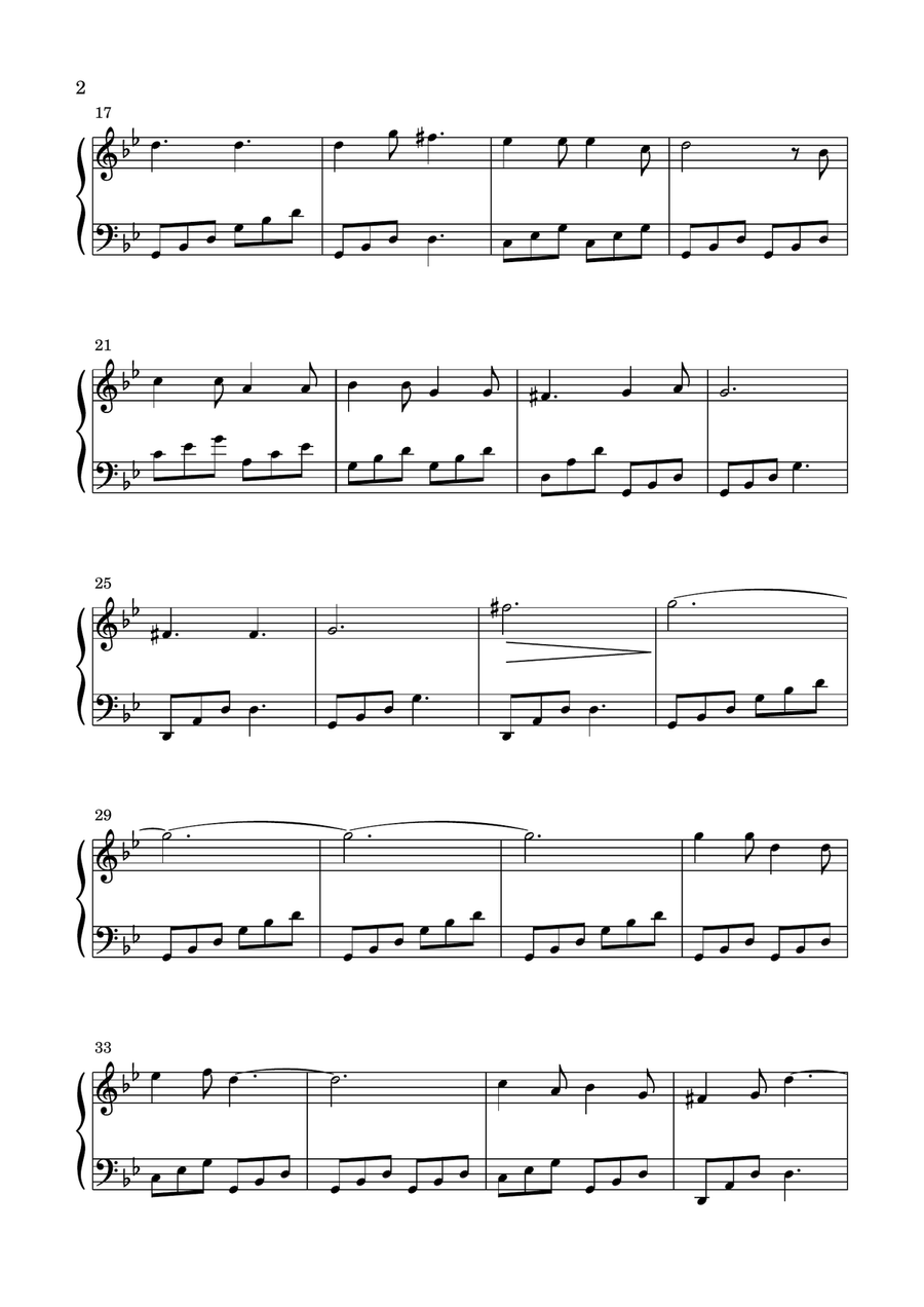 Lullaby Of Woe Harp scores gallery preview page 2